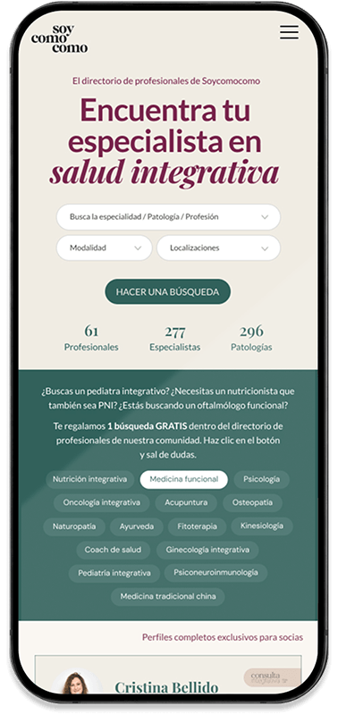 El directorio de professionales