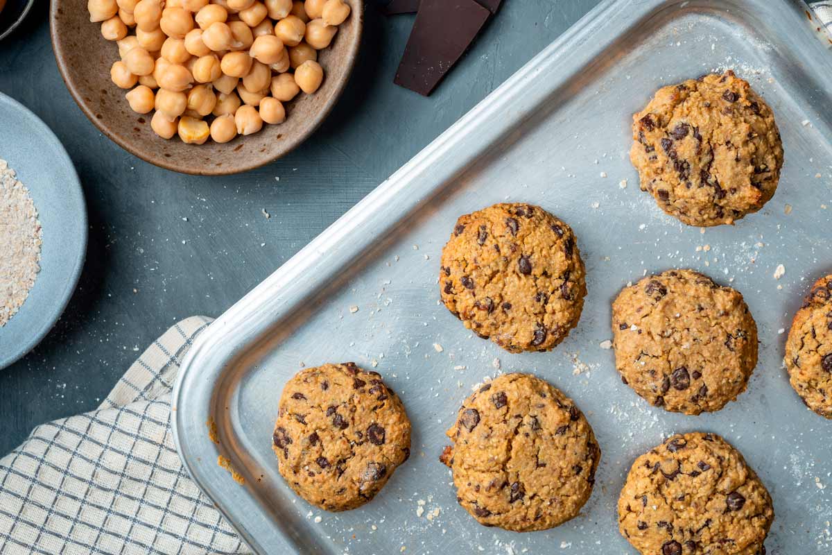 Galletas saladas con harina de garbanzos - RossiCocina