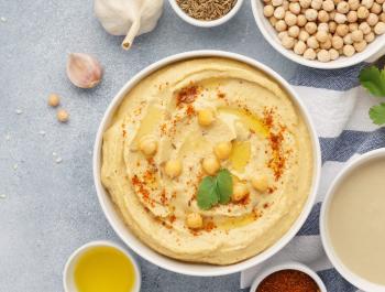 Hummus, la forma fácil y digestiva de tomar garbanzos