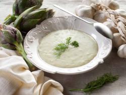 Crema de alcachofas