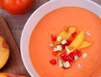 Gazpacho de nectarina