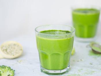 Super green smoothie para limpiar la sangre