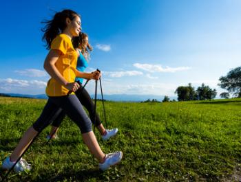 La marcha nórdica: ejercicio suave, moderado o intenso con grandes beneficios