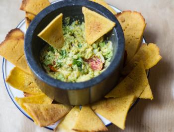 Nachos con sabor a queso